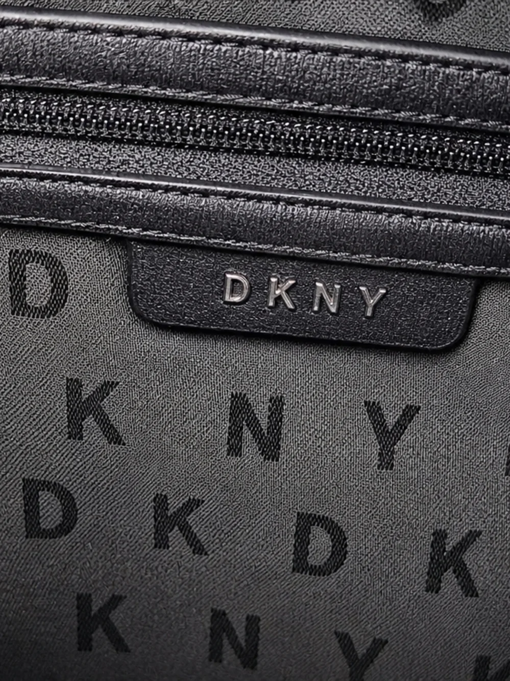 DKNY Black Saffiano Tote Bag Large Shoulder Bag Work Travel Purse